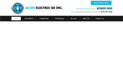 Desktop Screenshot of electricianranchobernardo.com